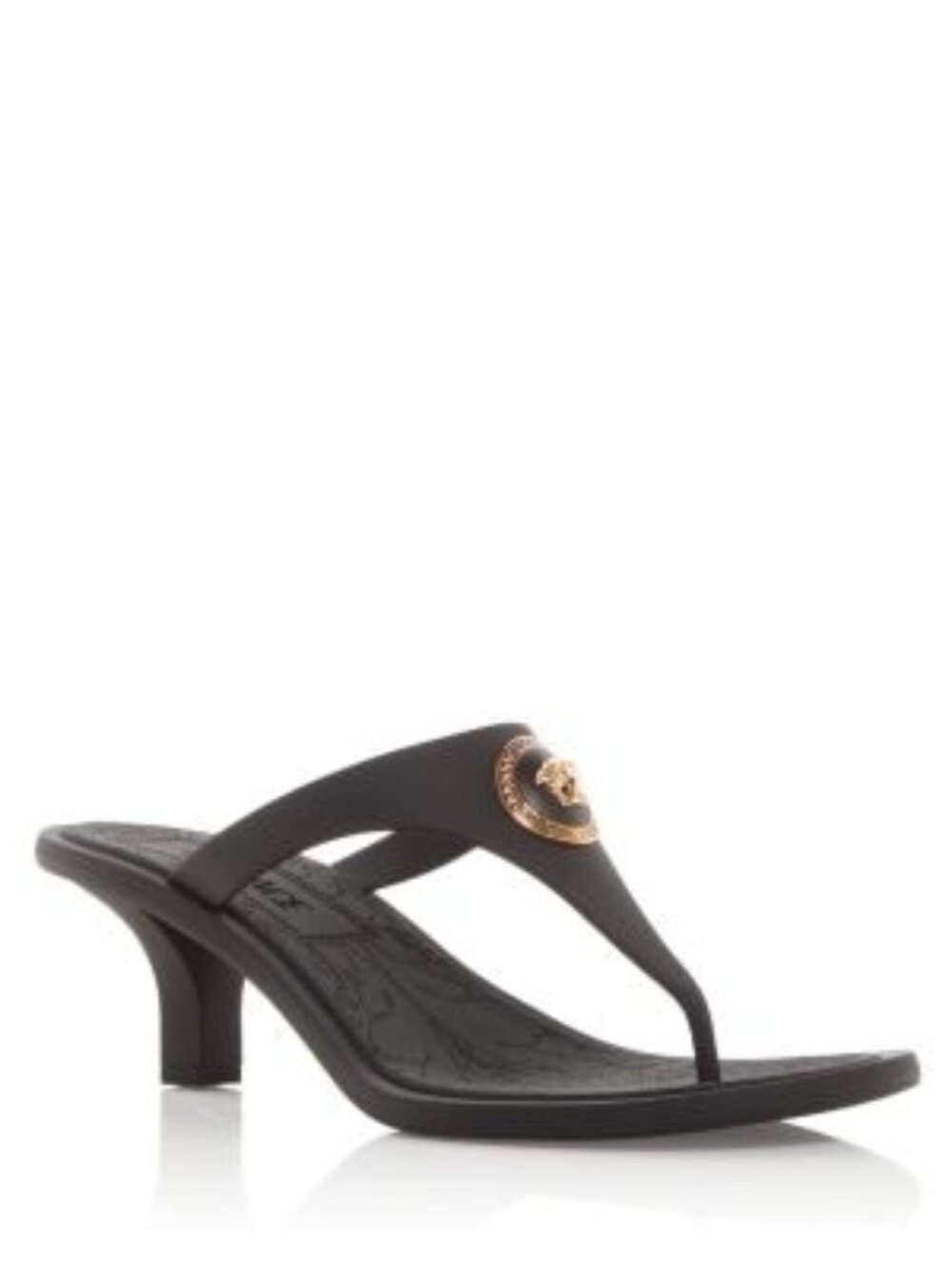 Versace Alia Medusa Thong Sandals